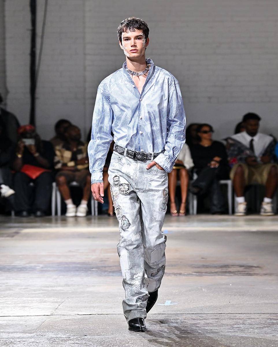 Koleksi Who Decides War S/S '26 di New York Fashion Week (instagram.com/whodecideswar)