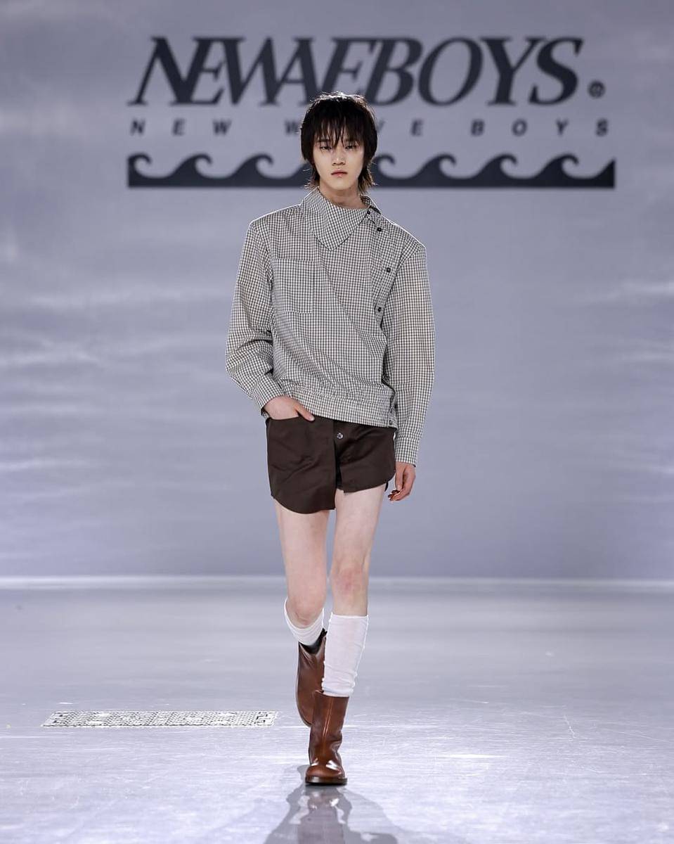 Koleksi New Wave Boys S/S '26 di Seoul Fashion Week (instagram.com/newwaveboys_official)