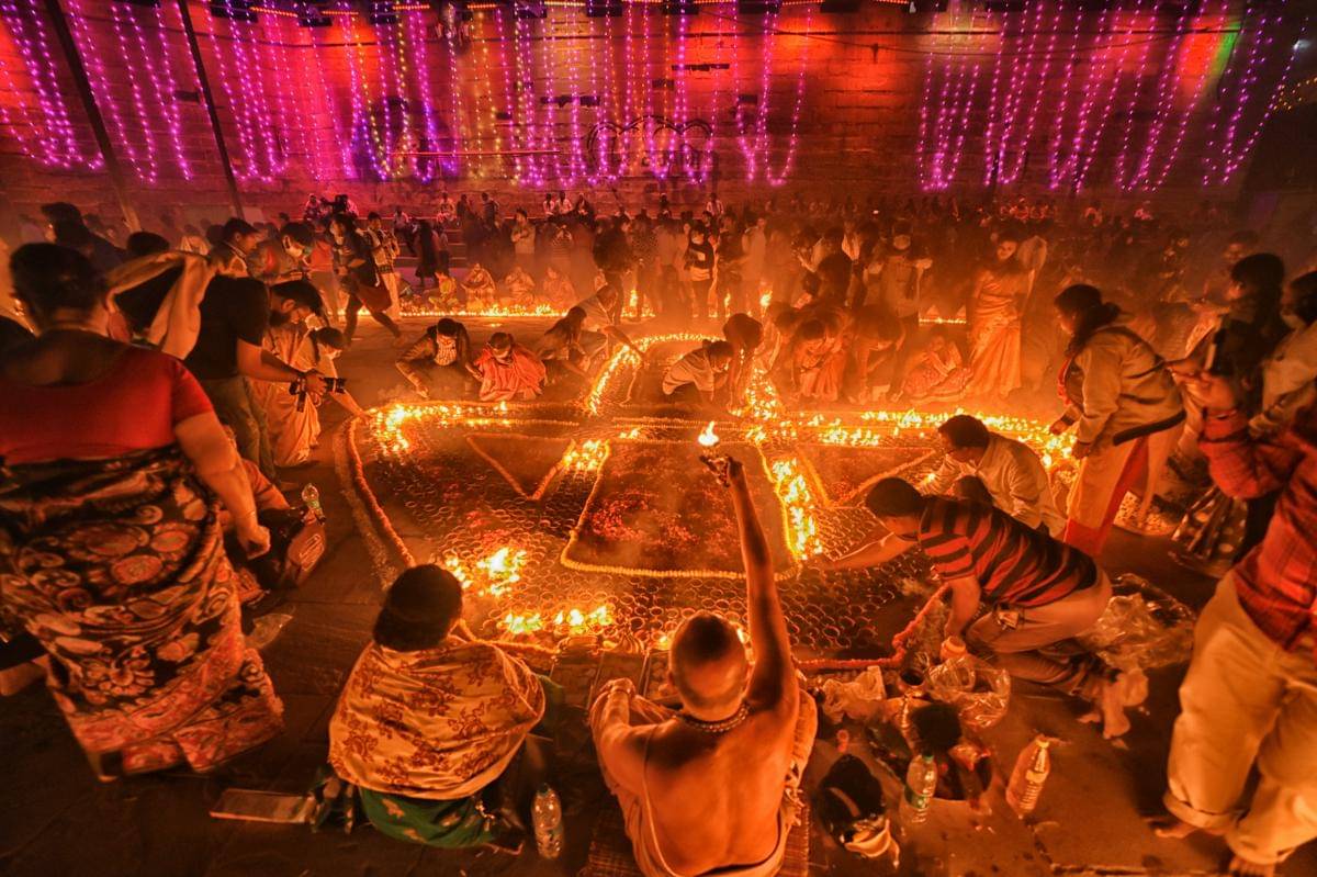perayaan Diwali di India