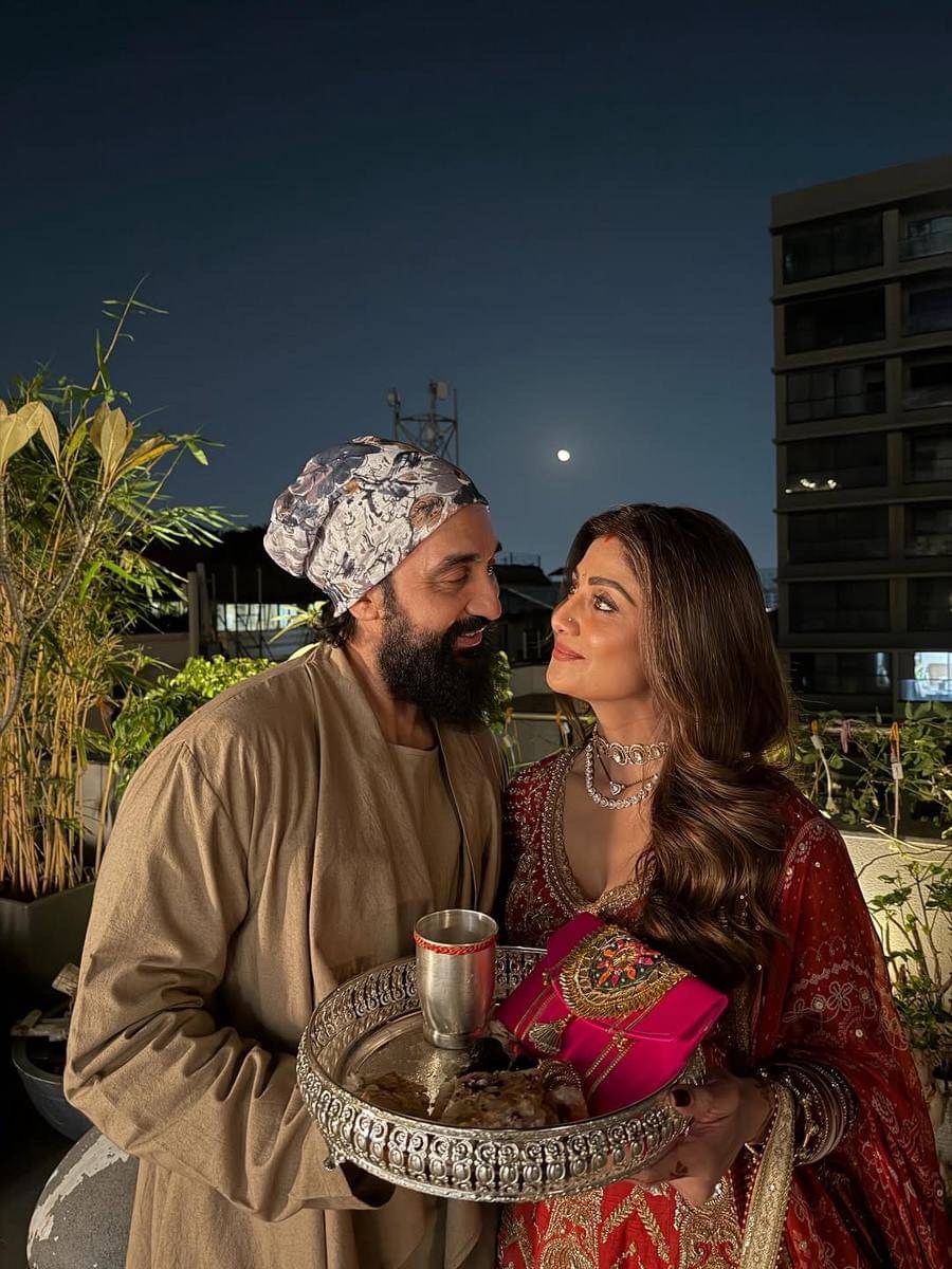 Shilpa Shetty dan suami 