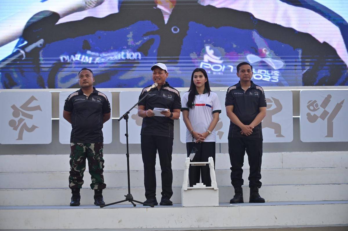 Upacara pembukaan PON Beladiri 2025 Kudus