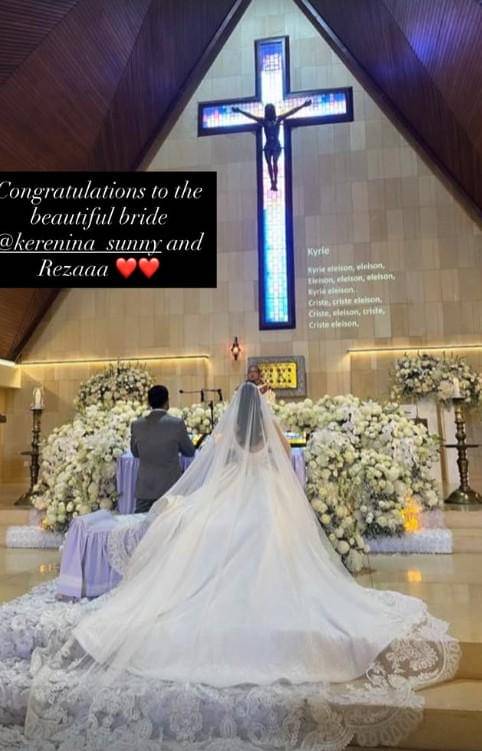 Pernikahan Kerenina Sunny dan Rheza (instagram.com/kerenina_sunny)