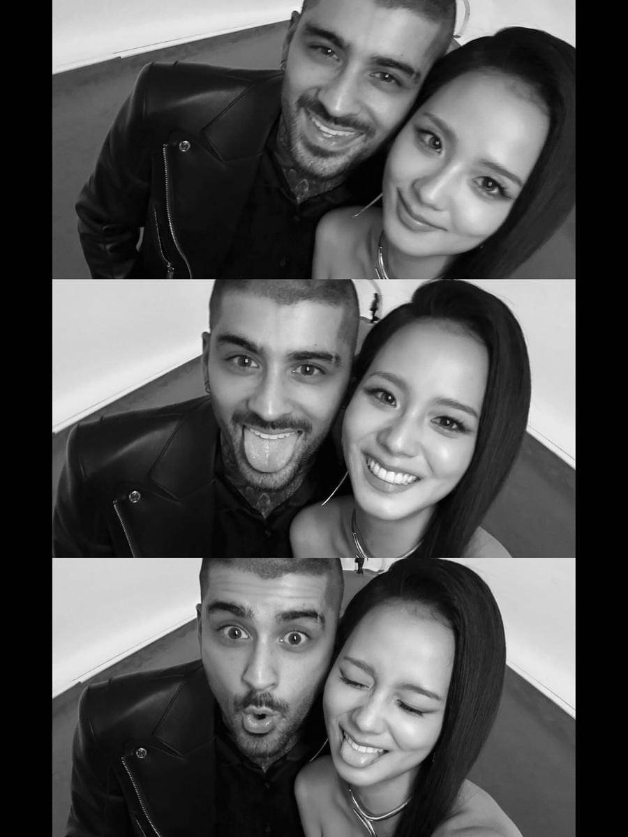 Jisoo syuting MV bareng Zayn Malik