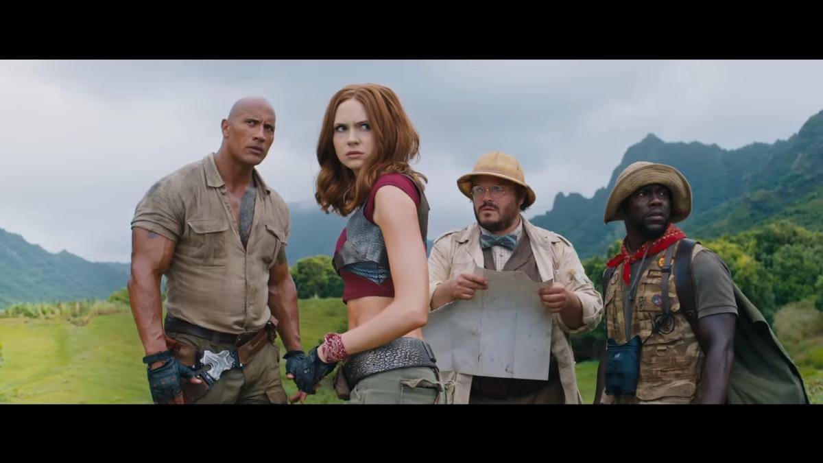Still cut Jumanji: Welcome To The Jungle