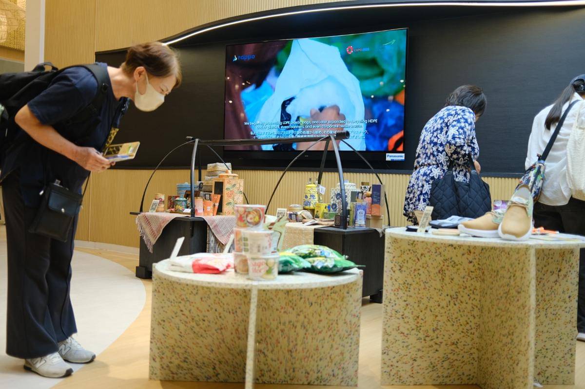 Rappo Indonesia, sebuah usaha sosial yang bergerak di bidang pengelolaan sampah, tampil pada rangkaian World Expo 2025,  pada tanggal 6-13 Oktober 2025 di Osaka, Jepang. Dok. Istimewa