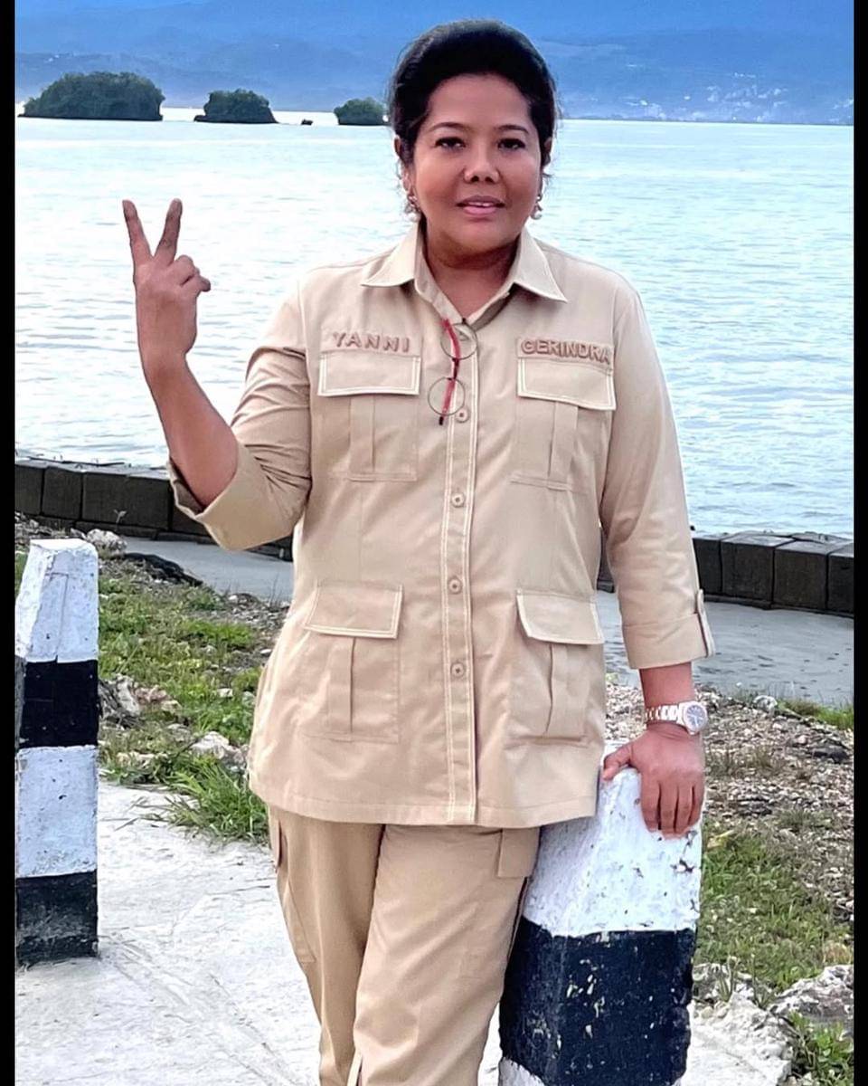 Yanni Gerindra jadi Anggota Komite Otsus Papua. (Instagram/yanni_gerindra_papua)