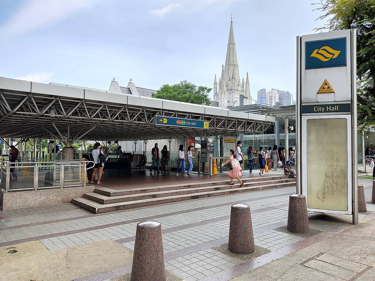 potret Stasiun City Hall