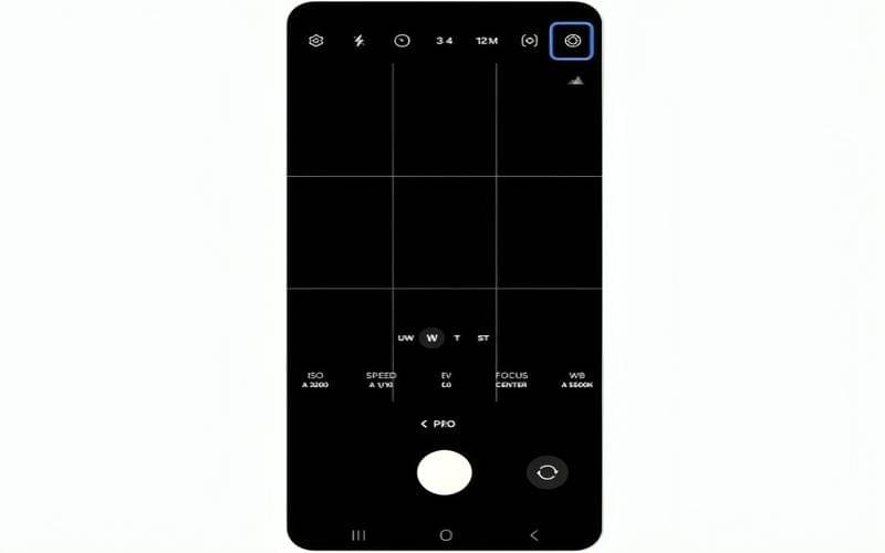 cara setting kamera Mode Pro di HP Samsung Galaxy