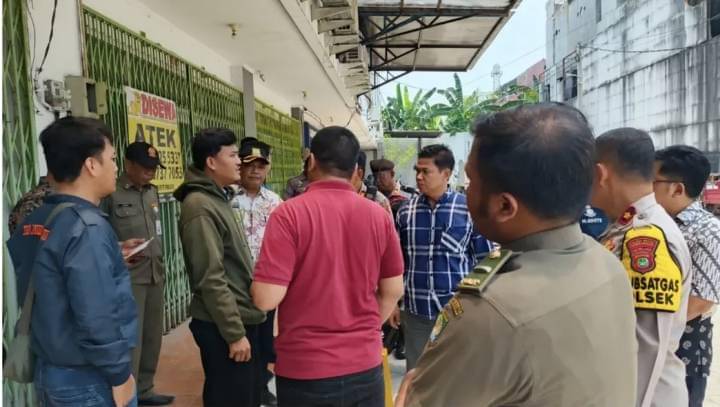 Disnaker dan kepolisian datangi ruko diduga lakukan penipuan ke pencari kerja (dok. Pemkot Tangerang)