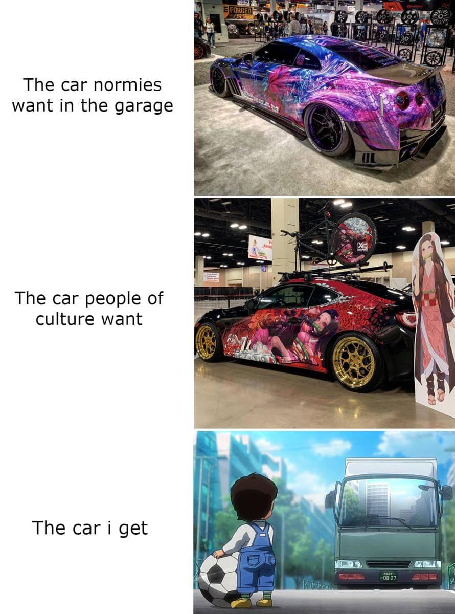 meme anime tentang transportasi