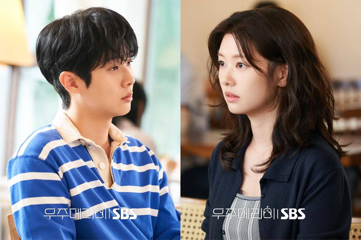 Kim Woo Ju (Choi Woo Shik) dan Yoo Merry (Jung So Min) dalam drakor Would You Marry Me (dok. Disney+ Hotstar/Would You Marry Me)