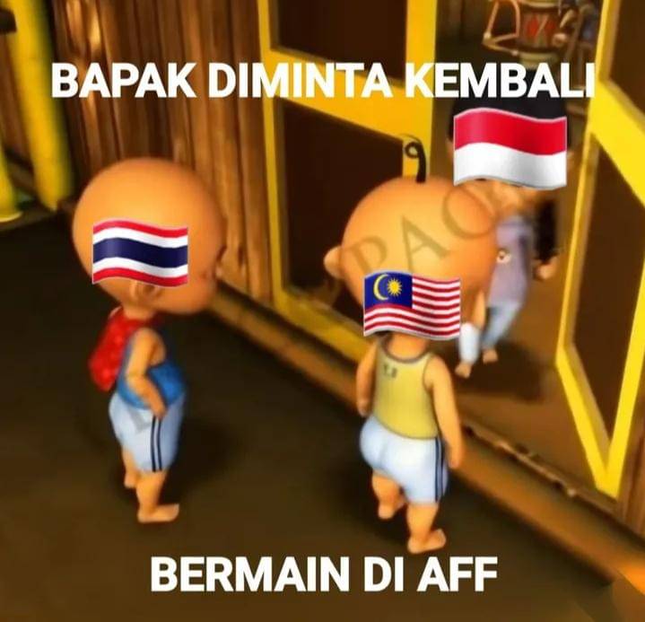 meme Indonesia gagal ke Piala Dunia