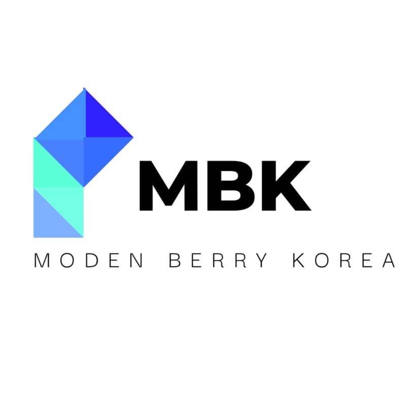 Logo MODEN BERRY KOREA (instagram.com/mbk.ent_officia)