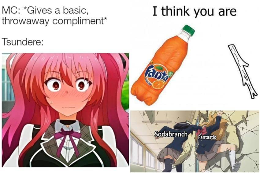 kolase meme anime tentang pujian