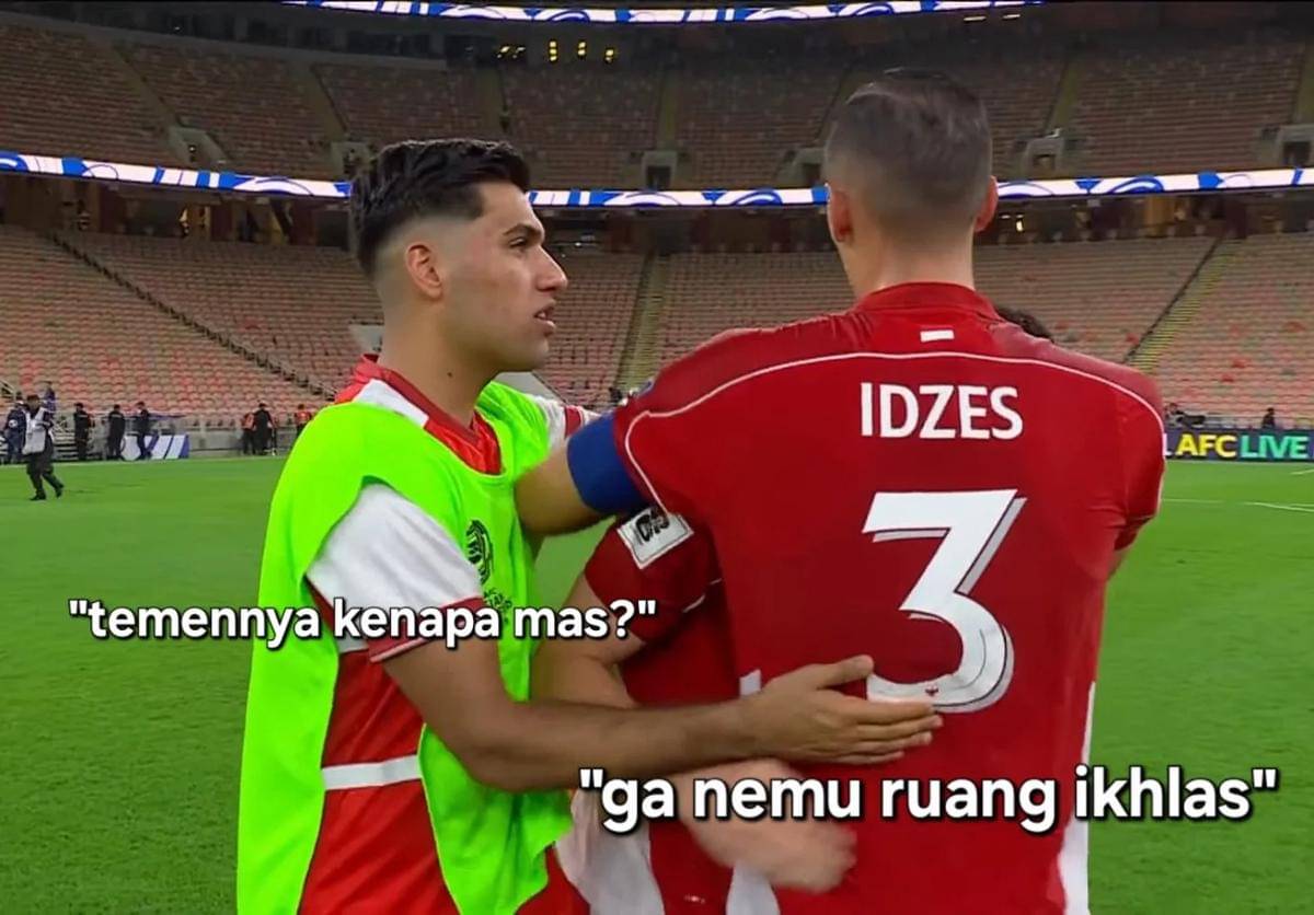 meme timnas Indonesia gagal ke Piala Dunia