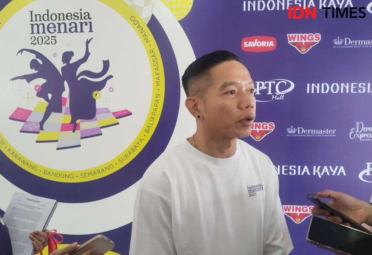 Koreografer dan Ketua Umum Atraksi Indonesia Reza Muhammad (IDN Times/Feny Maulia Agustin)