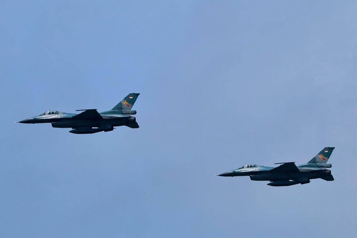 Jet tempur F-15 TNI AU