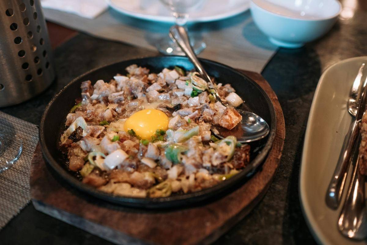 Potret sisig khas Filipina