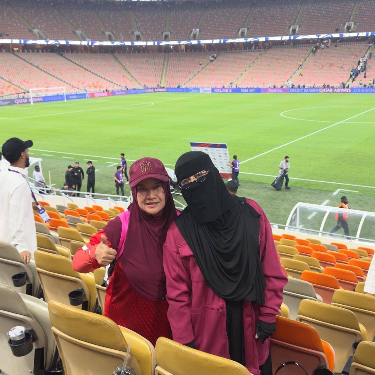 Umi Pipik ketemu pemain timnas Indonesia