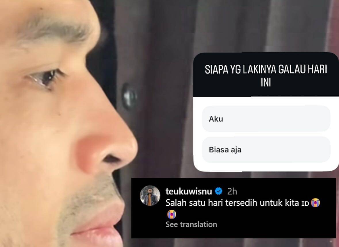 reaksi artis usai timnas kalah dari Irak