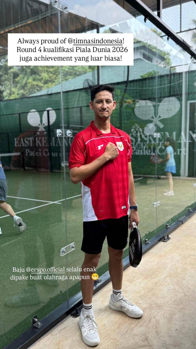 reaksi artis usai timnas kalah dari Irak