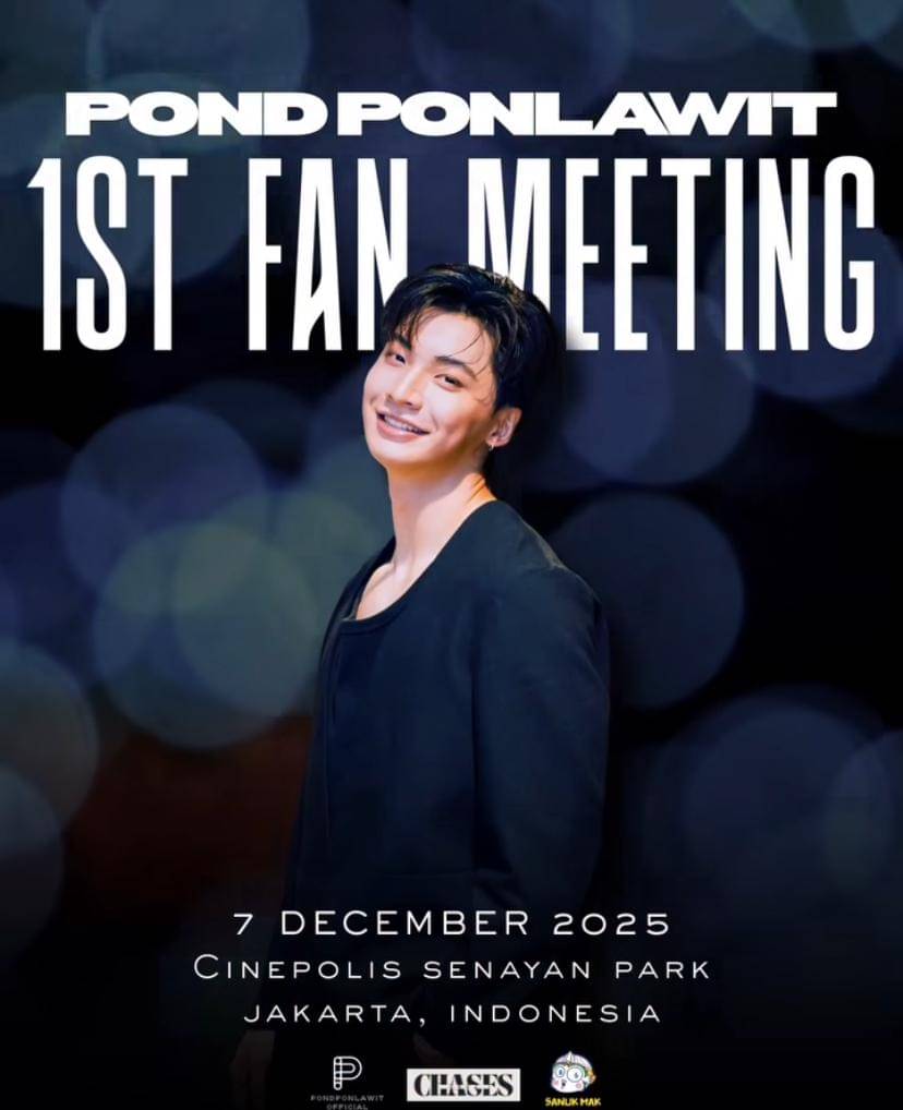 Pond Ponlawit akan gelar fan meeting perdana di Jakarta 2025