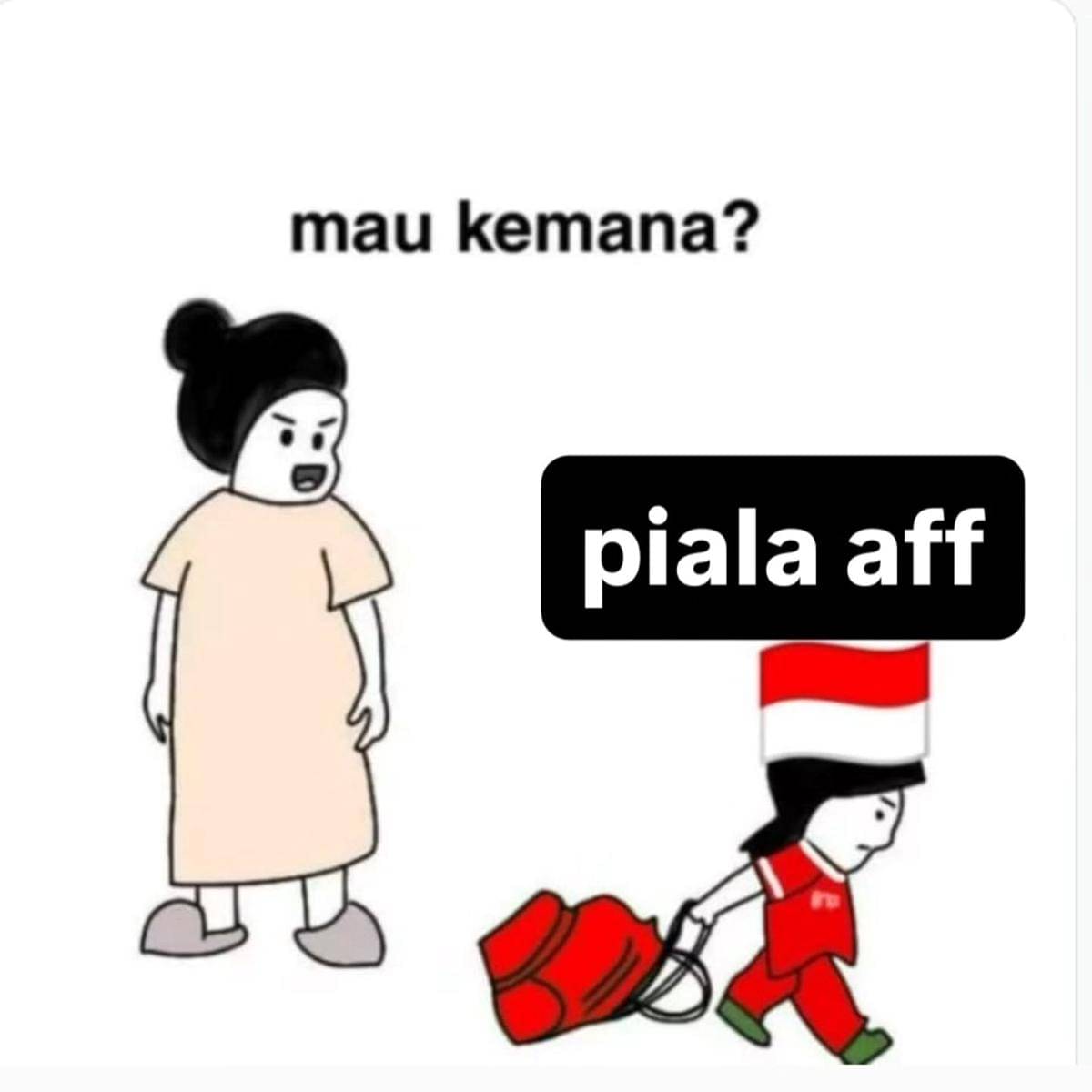 meme timnas Indonesia gagal ke Piala Dunia