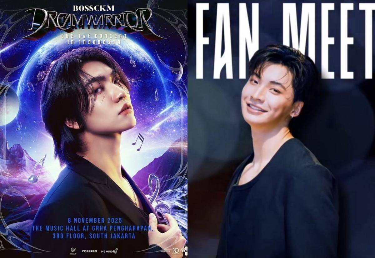 daftar artis Thailand yang akan gelar konser dan fan meeting di Jakarta hingga akhir 2025 