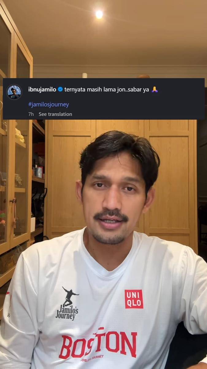 reaksi artis usai timnas kalah dari Irak