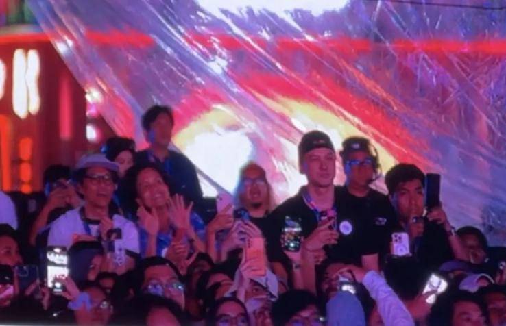 potret Nicholas Saputra di Synchronize Festival 2025