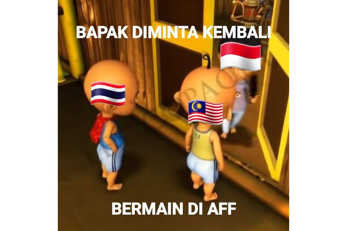 meme timnas Indonesia gagal ke Piala Dunia