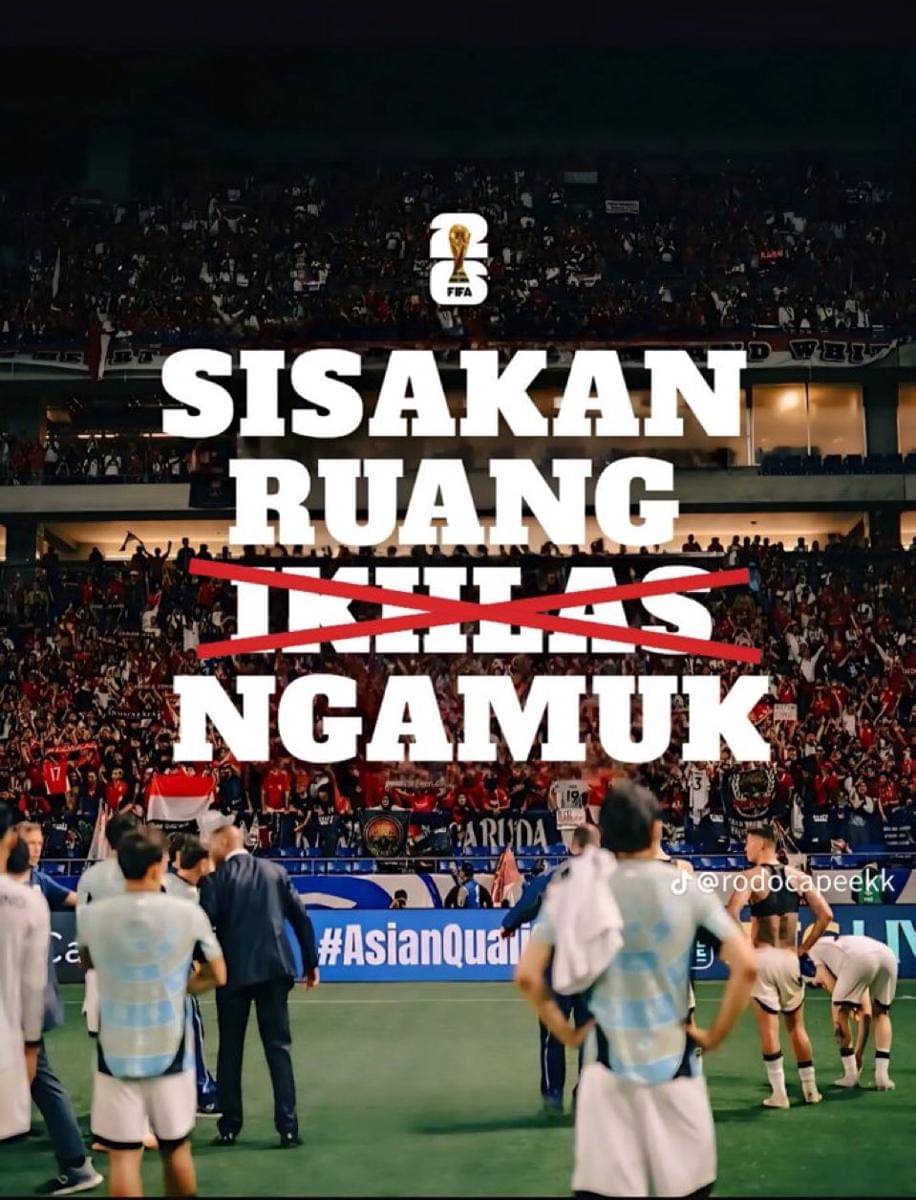 meme timnas Indonesia gagal ke Piala Dunia