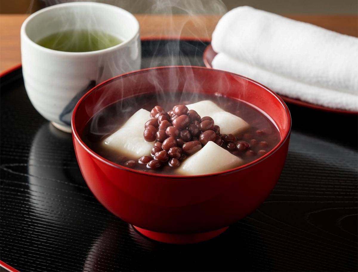 ilustrasi red bean soup (vecteezy.com/Hussain Khan)