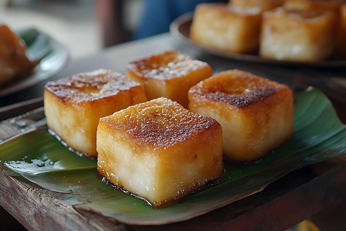 ilustrasi Cassava cake (vecteezy.com/Natthaphon)