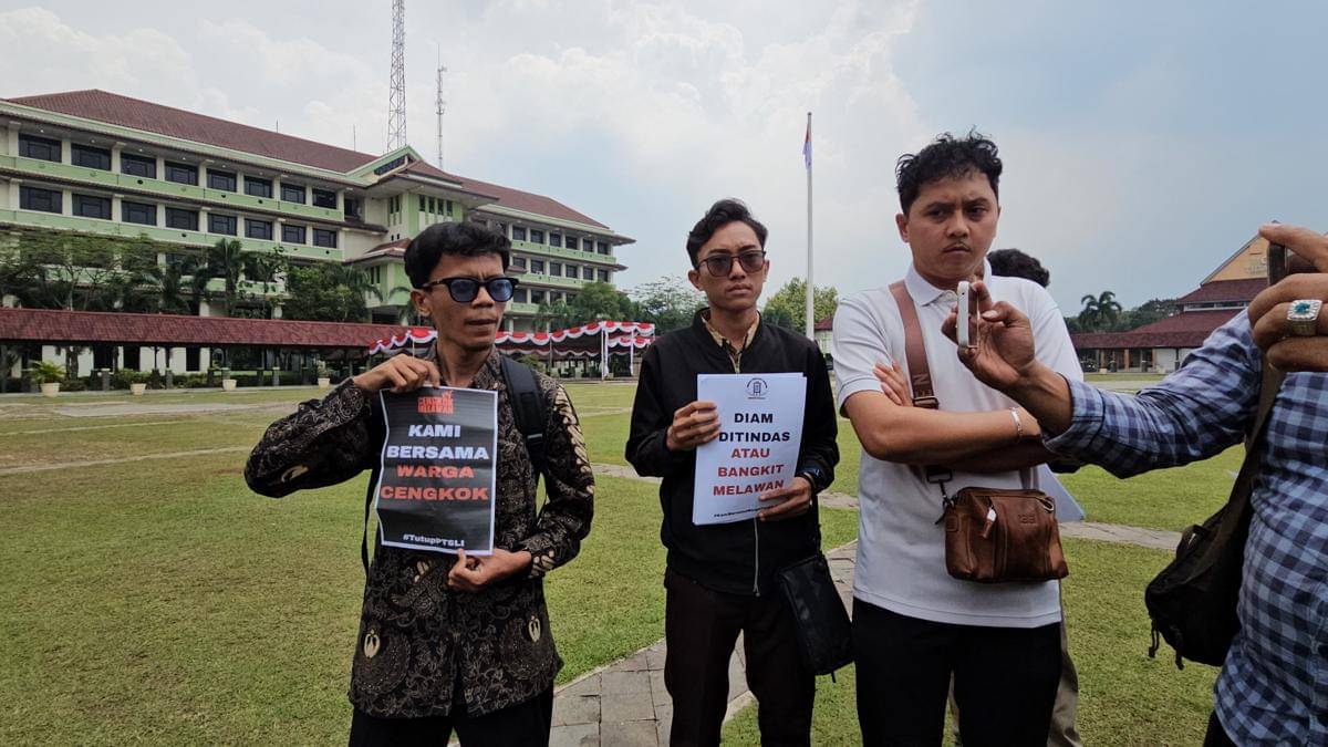 Rapat Paripurna HUT Ke-393 Kabupaten Tangerang Diwarnai Aksi Mahasiswa