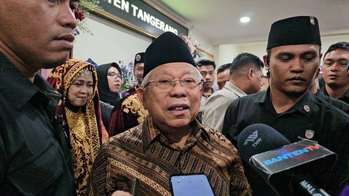 Pesan Ma'ruf Amin untuk HUT Ke-393 Kabupaten Tangerang