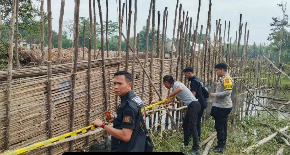 Penemuan mayat tanpa identitas di Sekayu. (Dok. Istimewa)