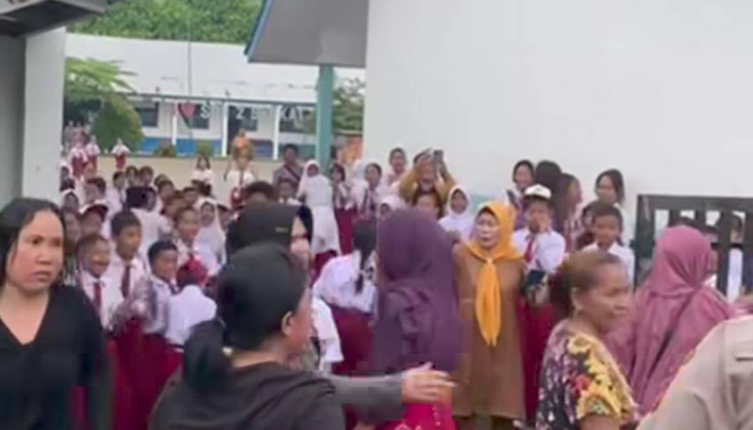 Ratusan siswa tingkat SD dan SMP yang berada di Desa Bungin Tinggi tak bisa masuk sekolah. (Dok. Istimewa)