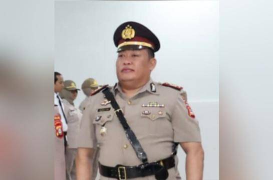 AKP H Ramli, seorang perwira polisi pemilik mobil Jeep Rubicon yang viral karena memakai pelat nomor palsu / Foto : Istimewa