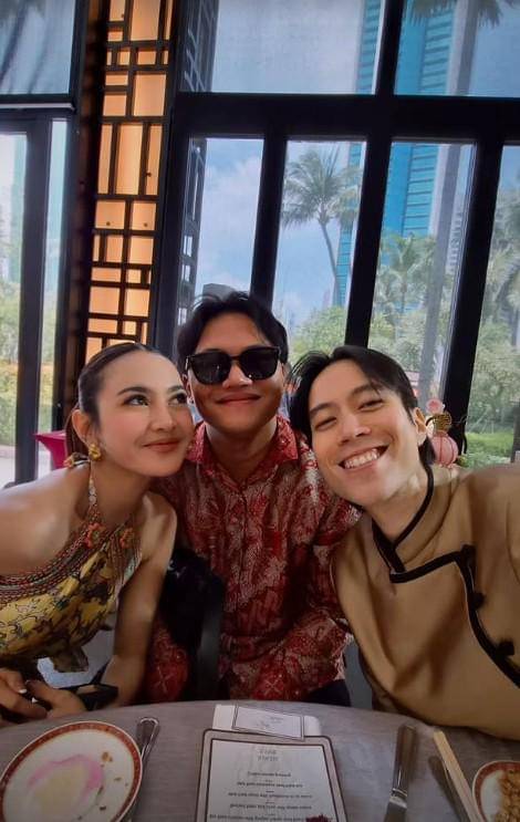 Artis Hadiri Prosesi Sangjit Ranggaz Laksmana (Instagram.com/ranggazlaksmana)