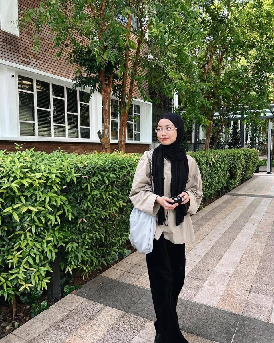 ide outfit smart casual ala Nadhifa Tsana