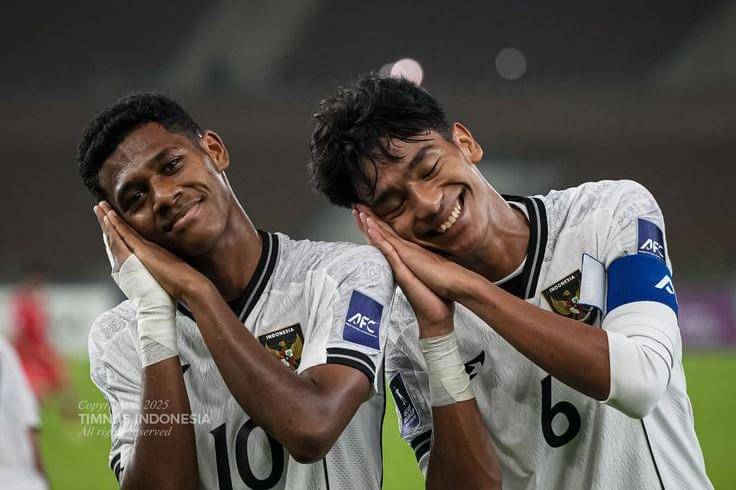 Evandra Florasta membobol gawang Korea Selatan lewat titik putih di menit akhir