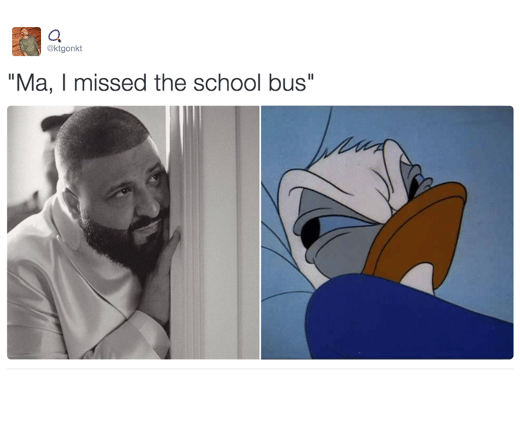 meme kartun tentang naik bus