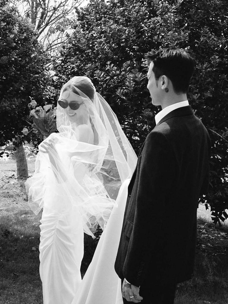 potret pernikahan Kush dan Vivian (instagram.com/vivianrepublic)
