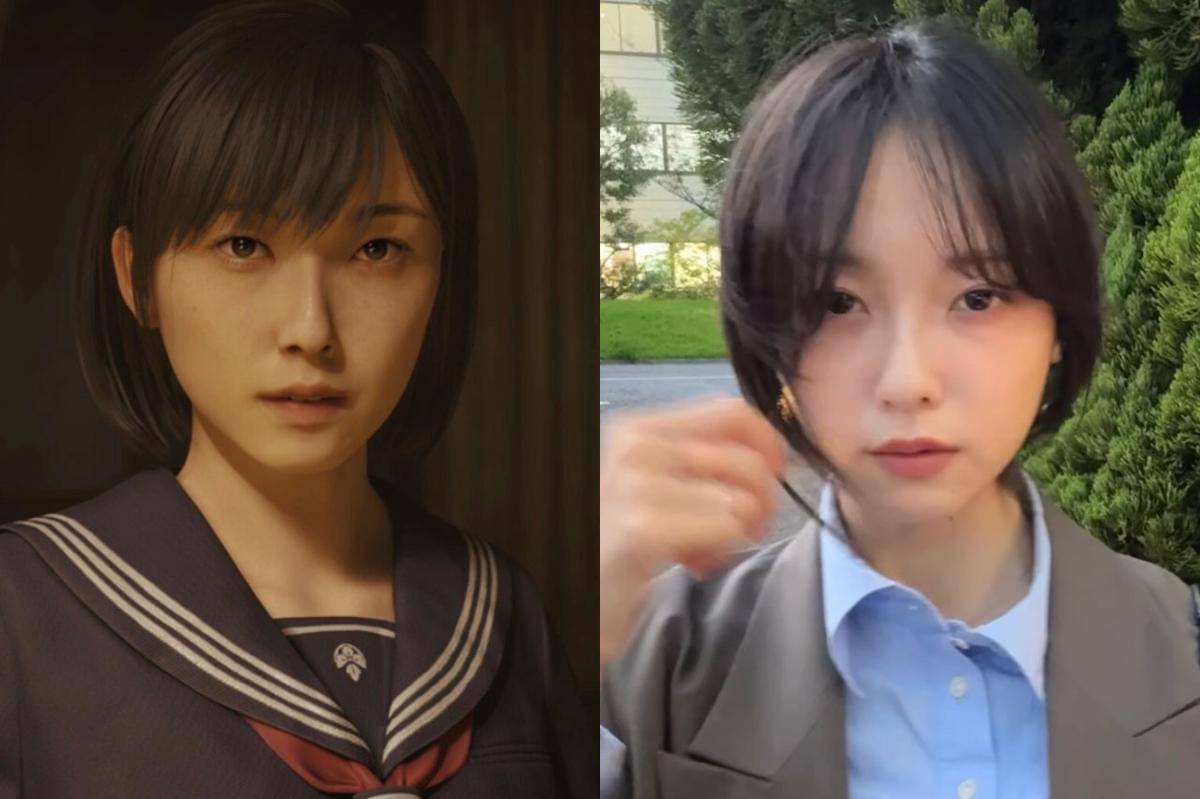 Model wajah Hinako di Silent Hill f