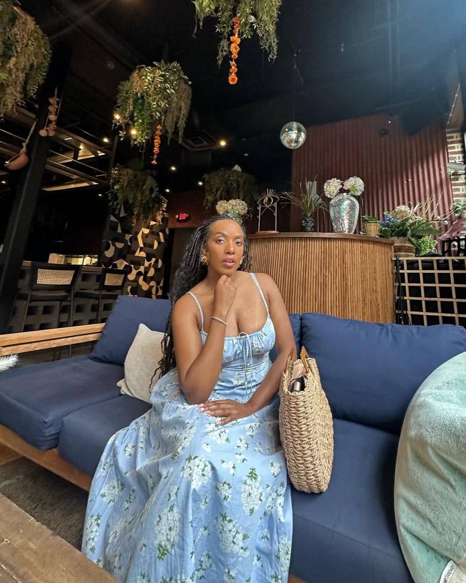 potret Andromeda Peters, Miss Universe Ghana 2025