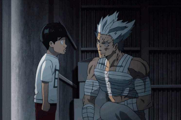 Garou talks to Tareo