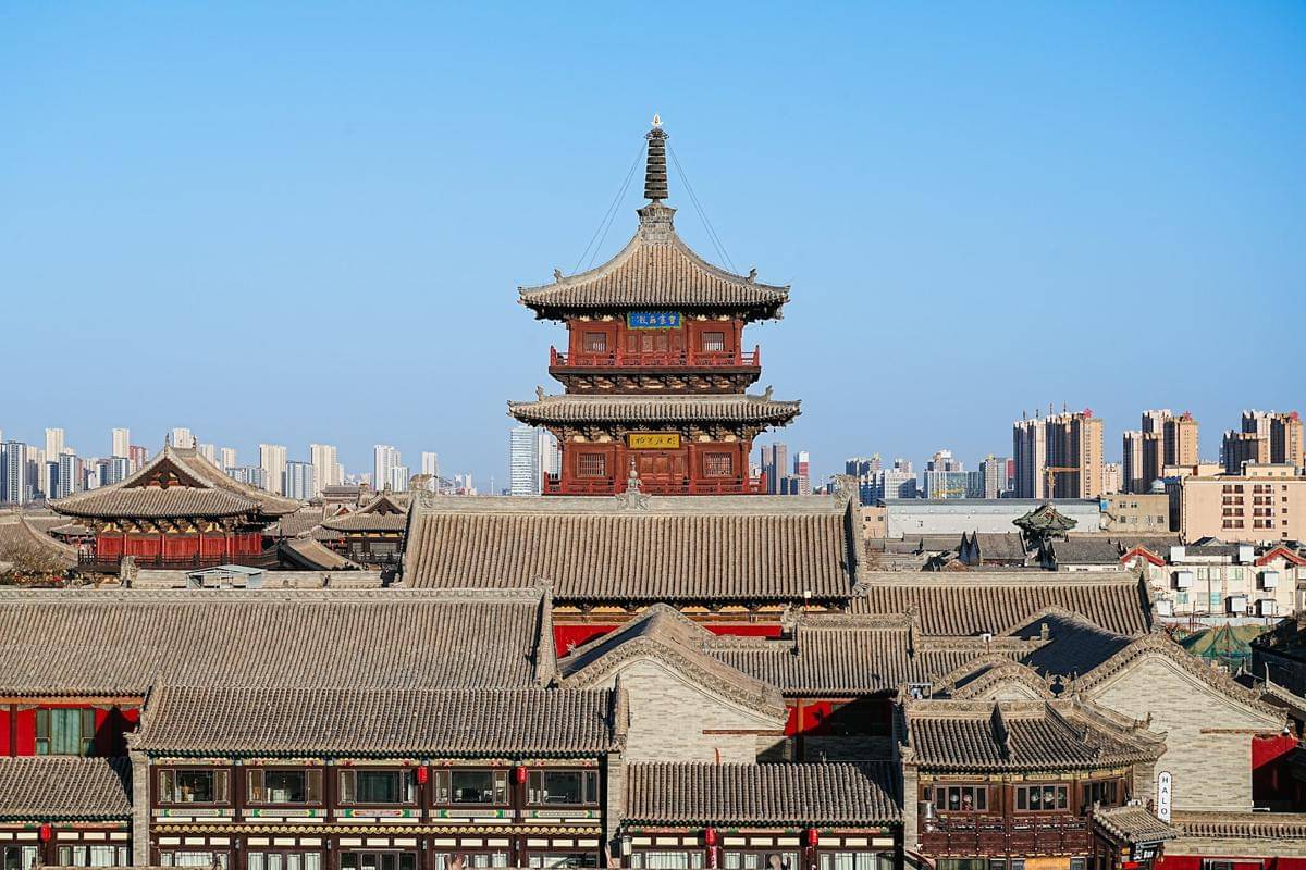 potret Kota Datong, China