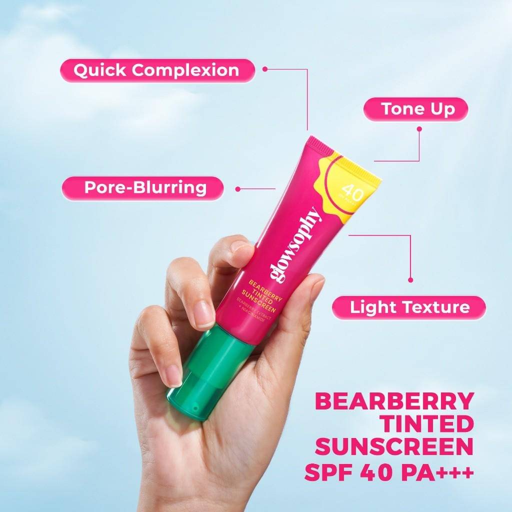 Glowsophy Sun Protection Bearberry Tinted Sunscreen