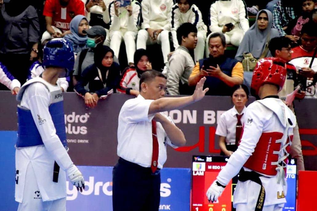 Atlet Lampung di PON Beladiri Kudus 2025. (IDN Times/KONI Lampung)
